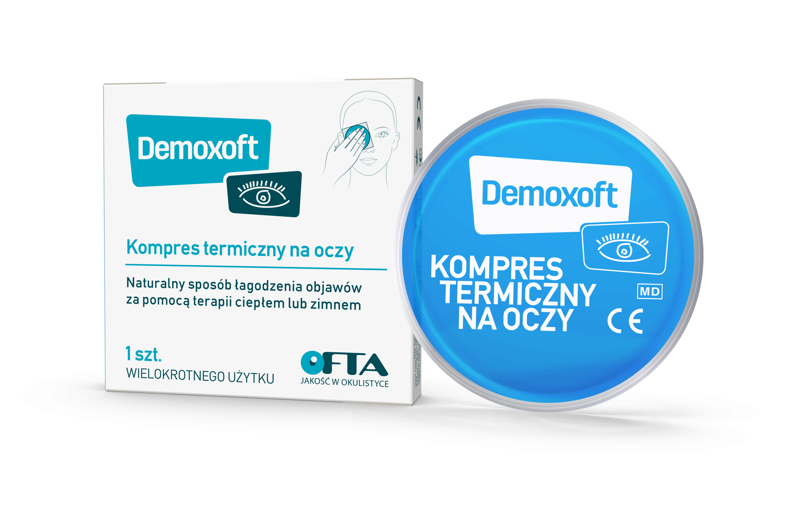 Demoxoft Kompres termiczny na oczy*